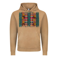 Vintage Camel sunflower serape brush stroke Vintage Hoodie - Artiststas
