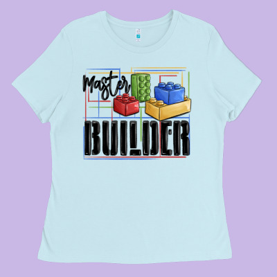 Master Builder Ladies Tee Designed By Maliassmallbusiness