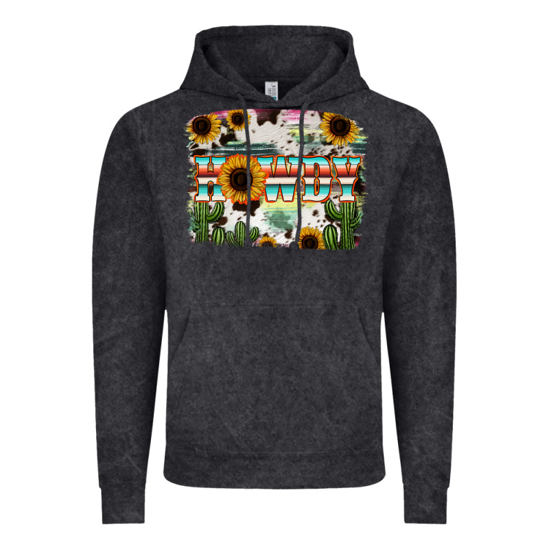 Howdy Serape And Sunflower Vintage Hoodie by RanaPortraitStore | Teevron