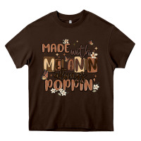 Made With Melanin Always Poppin Heavy Core Tee | Teevron