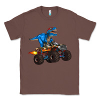 Chestnut monster truck and  t rex dinosaur Classic Tee - Artiststas