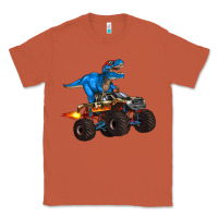 Copper monster truck and  t rex dinosaur Classic Tee - Artiststas