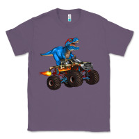 Lavender monster truck and  t rex dinosaur Classic Tee - Artiststas