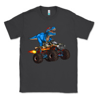 Smoke monster truck and  t rex dinosaur Classic Tee - Artiststas