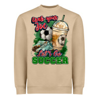Mushroom Grab your joe let's go Soccer Heavyweight Sweatshirt - HowdyJamesFarm