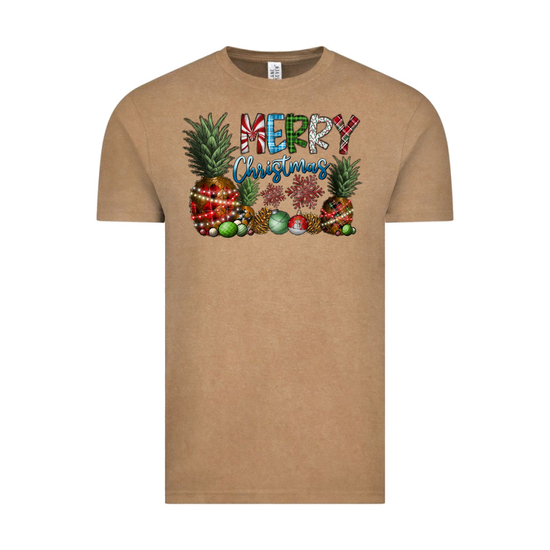Merry Christmas Vintage Tee by SublimationCraftShop | Teevron