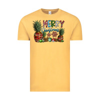 Vintage Mustard Merry Christmas Vintage Tee - SublimationCraftShop