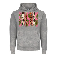 Cloud Rock cactus leopard cowhide brush stroke Vintage Hoodie - Artiststas