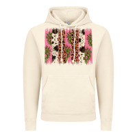 Vintage Artic cactus leopard cowhide brush stroke Vintage Hoodie - Artiststas