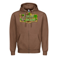 Chestnut Shamrockin' St. Patrick's Day Zipper Hoodie - OliviaCreatesArt