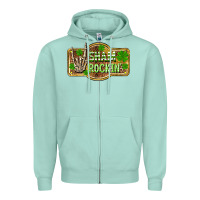 Seafoam Shamrockin' St. Patrick's Day Zipper Hoodie - OliviaCreatesArt