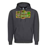 Smoke Shamrockin' St. Patrick's Day Zipper Hoodie - OliviaCreatesArt
