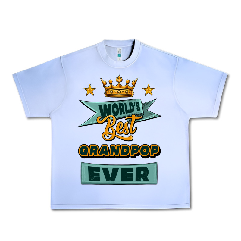 World's Best Grandpop Ever Urban Heavy Tee by Jasminsmagicworld | Teevron