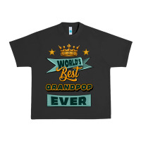 Pigment Black world's best grandpop ever Urban Heavy Tee - Jasminsmagicworld