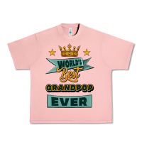 Salmon world's best grandpop ever Urban Heavy Tee - Jasminsmagicworld