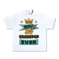 White world's best grandpop ever Urban Heavy Tee - Jasminsmagicworld