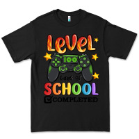 Black level 100 days of school completed Premium Tee - MaliasSmallBusiness
