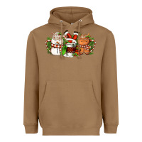 Toasted Coconut Christmas coffee cups Heavyweight Hoodie - FaDigitalArtStudio