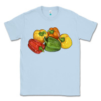 Dusty Blue Peppers Classic Tee - LillyAllenDesigns