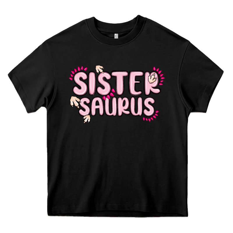 Sister Saurus Heavy Core Tee by MaliasSmallBusiness | Teevron