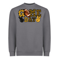 Storm Game day yellow and black team color Heavyweight Sweatshirt - HowdyJamesFarm