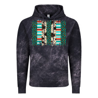 Cloud Black leopard cowhide brush stroke Vintage Hoodie - Artiststas