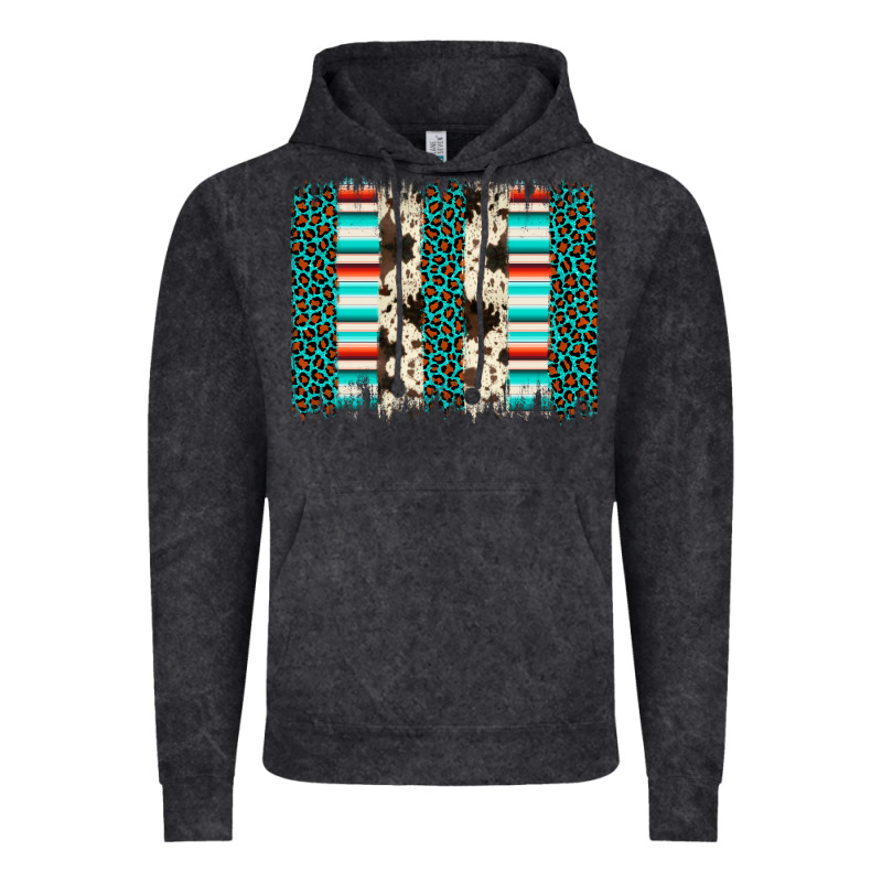 Leopard Cowhide Brush Stroke Vintage Hoodie by Artiststas | Teevron