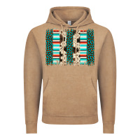 Vintage Coffee leopard cowhide brush stroke Vintage Hoodie - Artiststas