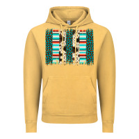 Vintage Mustard leopard cowhide brush stroke Vintage Hoodie - Artiststas