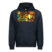 Navy tis the season softball Urban Hoodie - RacoonDesign