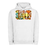 Pigment Lunar Rock tis the season softball Urban Hoodie - RacoonDesign