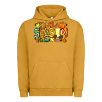 Pigment Peanut Butter tis the season softball Urban Hoodie - RacoonDesign