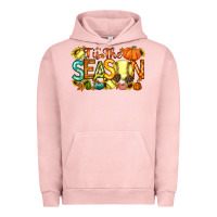 Pigment Salmon tis the season softball Urban Hoodie - RacoonDesign