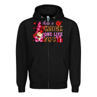 Black there is gnome one like you olivia Zipper Hoodie - OliviaCreatesArt