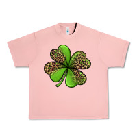 Salmon leopard shamrock Urban Heavy Tee - Jasminsmagicworld