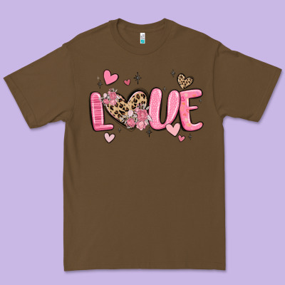 Love Valentines Day Premium Tee Designed By Maliassmallbusiness