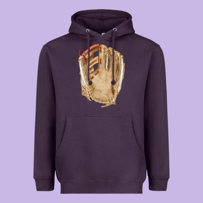 Catchers Mitt Fa Element Heavyweight Hoodie Designed By Fadigitalartstudio