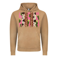 Vintage Camel cactus leopard cowhide brush stroke Vintage Hoodie - Artiststas