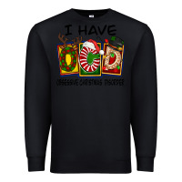 Black I Have Obsessive Christmas Disorder Premium Sweatshirt - FaDigitalArtStudio