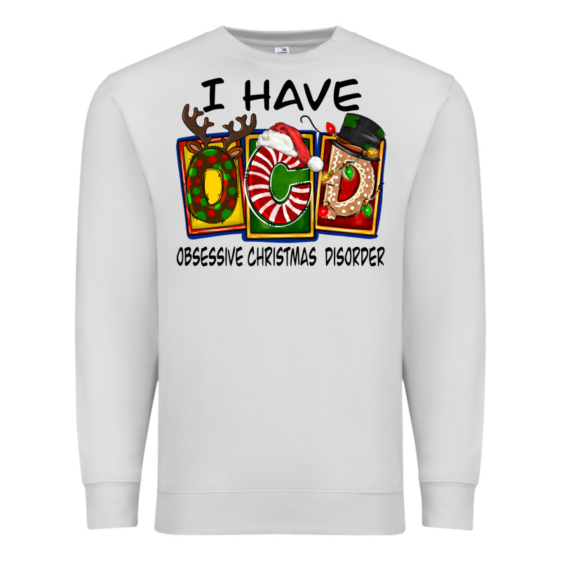 I Have Obsessive Christmas Disorder Premium Sweatshirt by FaDigitalArtStudio | Teevron