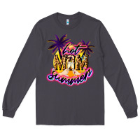 Smoke Hot Mom summer Long Sleeve Tee - NancyCooperArtShop