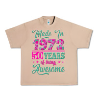 Burro made in 1972, 50 years of being awesome Urban Heavy Tee - Jasminsmagicworld