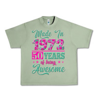 Oil Green made in 1972, 50 years of being awesome Urban Heavy Tee - Jasminsmagicworld