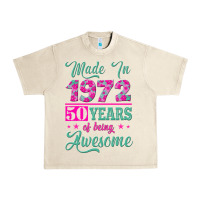Sandshell made in 1972, 50 years of being awesome Urban Heavy Tee - Jasminsmagicworld