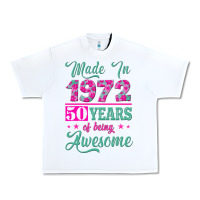 White made in 1972, 50 years of being awesome Urban Heavy Tee - Jasminsmagicworld