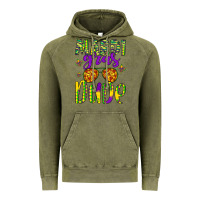 Vintage Olive mardi gras dude Vintage Hoodie - Artiststas