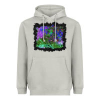 Moon Dust halloween skull and leopard background Heavyweight Hoodie - BundleAndBundleShop