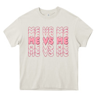 Cream me vs me Heavy Core Tee - MaliasSmallBusiness