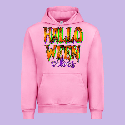 Halloween Vibes Urban Hoodie Designed By Racoondesign