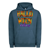 Pigment Midnight Navy halloween vibes Urban Hoodie - RacoonDesign